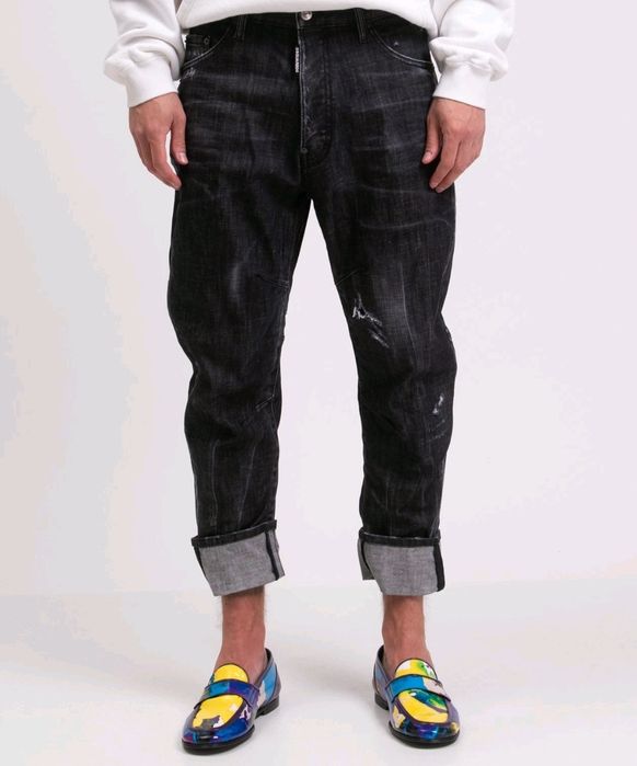 Дънки DSQUARED2 Combat Cropped