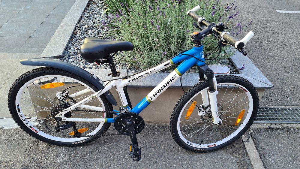 Bicicletă copii Haibike 24” – aluminiu, frâne hidraulice pe disc
