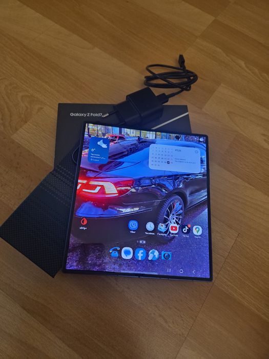 Galaxy Z Fold7 + кутия + зарядно + 36 месеца Гаранция