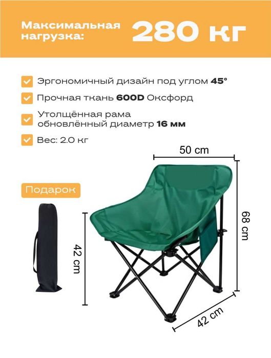 Складные стулья для пикника.