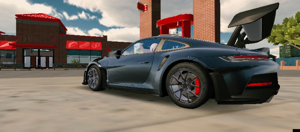 Порш 911 gt rs кар паркинг