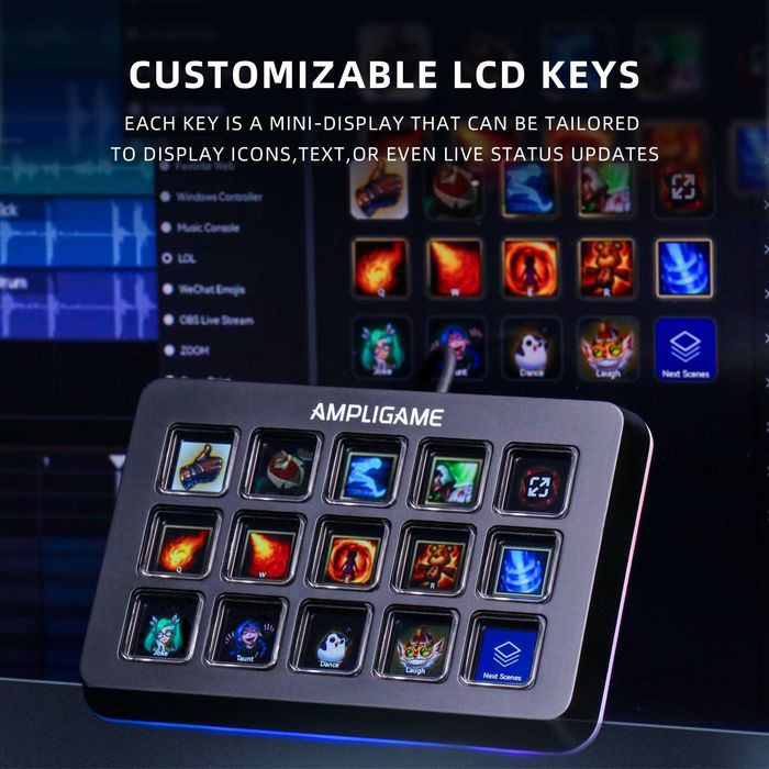 Fifine D6 Apligame Steam Panel програмируемая панель для игр и стримов