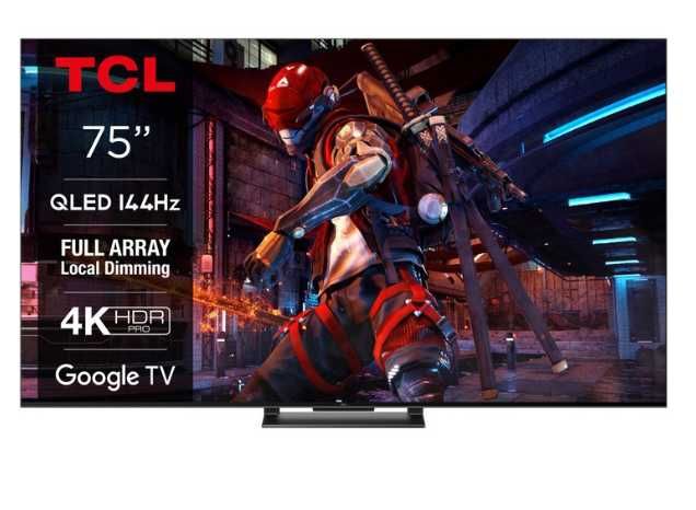 Televizor TCL QLED 75C745, 189 cm, SMART 4K