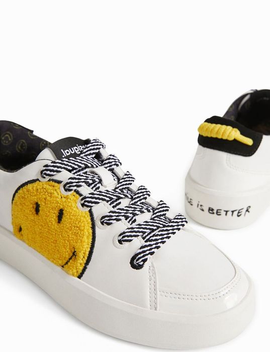 Бели кецове Desigual Smile 37 номер