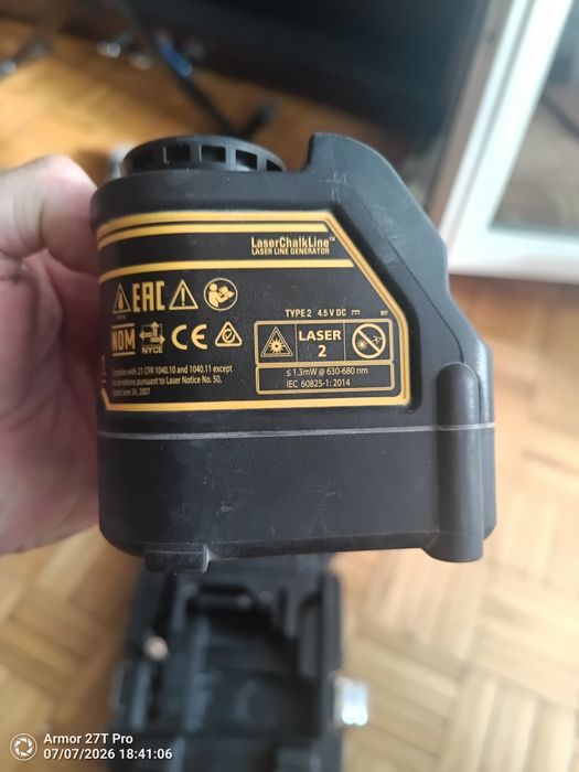 Laser DeWalt peofesional
