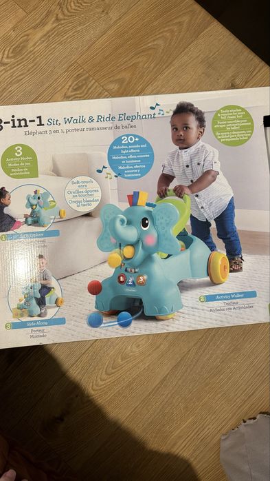 Jucarie interactiva, Elefant 3 in 1 premergator