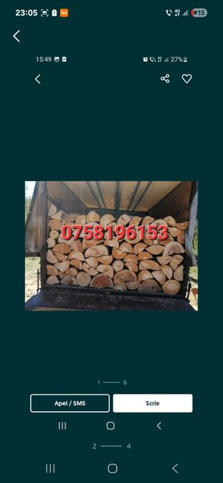 Lemne de foc fag stejar și salcâm