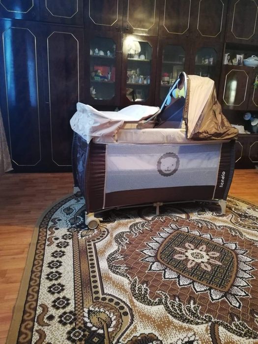 Pătuț bebe +Cadou Perne pentru protecție