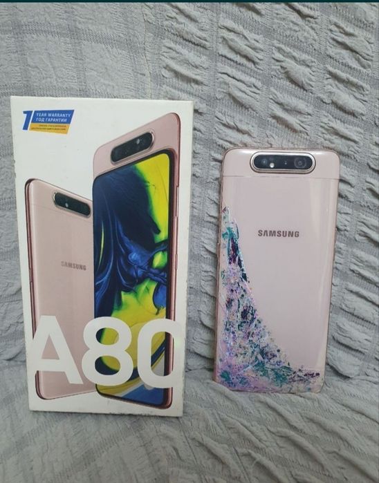 Samsung Galaxy A80 8/128GB Gold Igravoy Original Veitnam Karobka Yaxwi