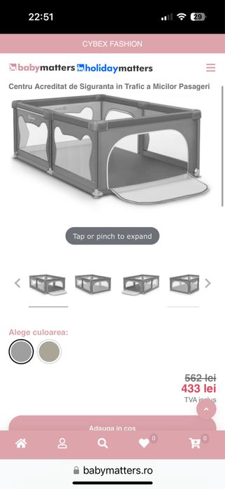 Vand tarc pentru copii