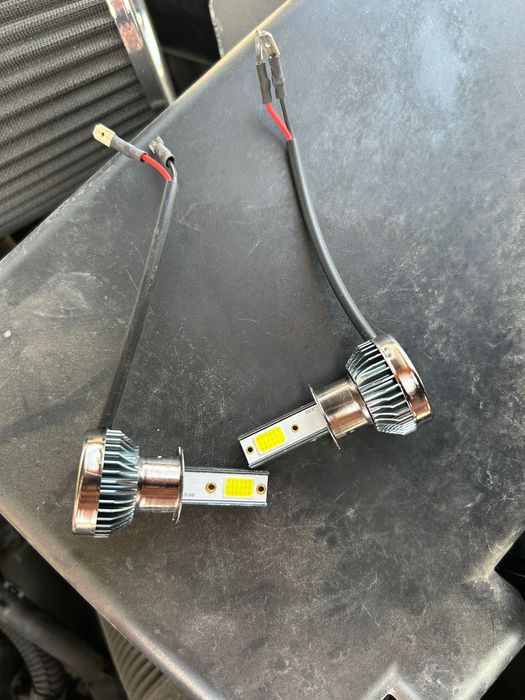 Лед крушки комплект H7+H3