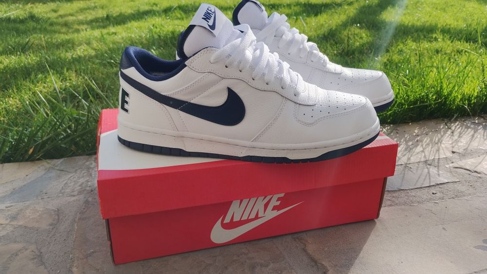 Маратонки NIKE Big Low Естествена кожа