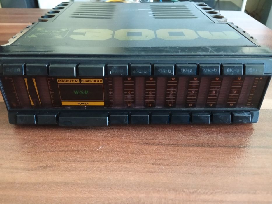 Авто усилвател с еквалайзер W.S.P