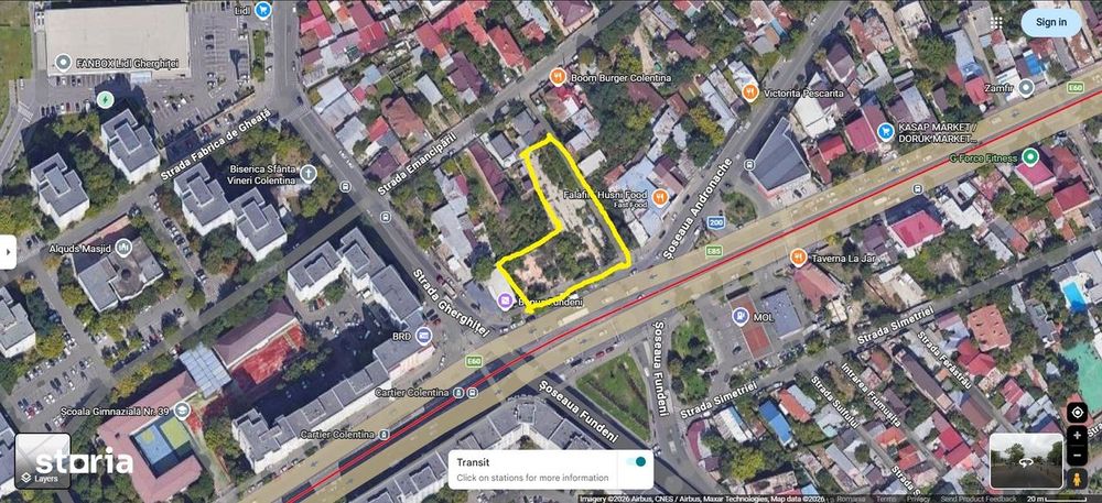 Teren Premium 2.123 mp | Poziție Strategică – Șos. Colentina - Fundeni