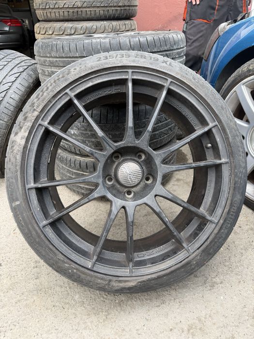 Джанти OZ Racing 5x112 заедно с гумите