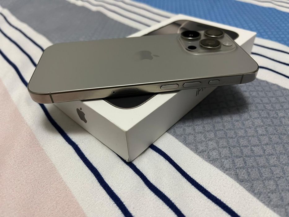 Iphone 16 pro 5G  128 gb natural titanium garantie  !!