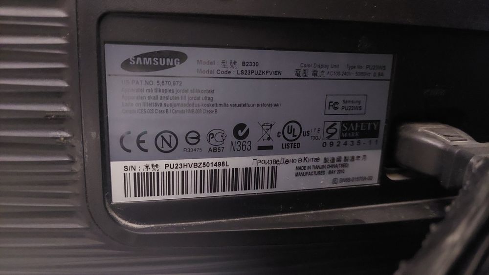 Монитор samsung b2330