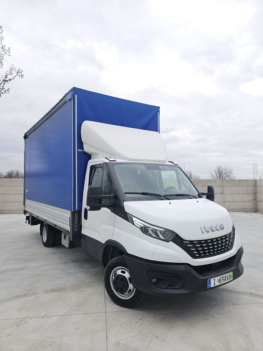 Iveco daily 35c18. An 2021. 180 cp. Prelata +lift!