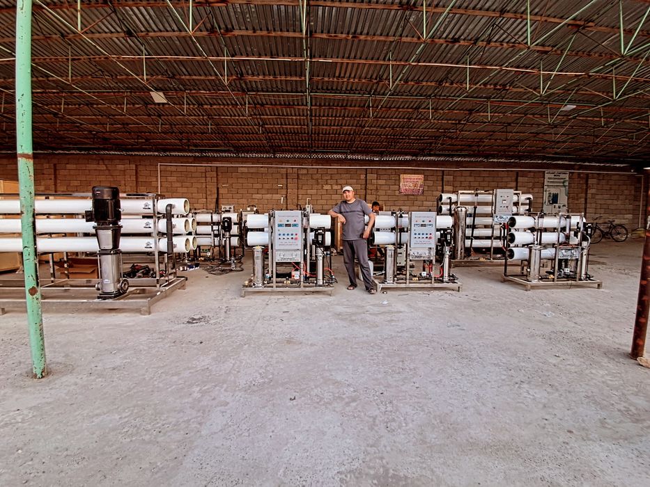 Сборка установка и сервис фильтров обратного осмоса