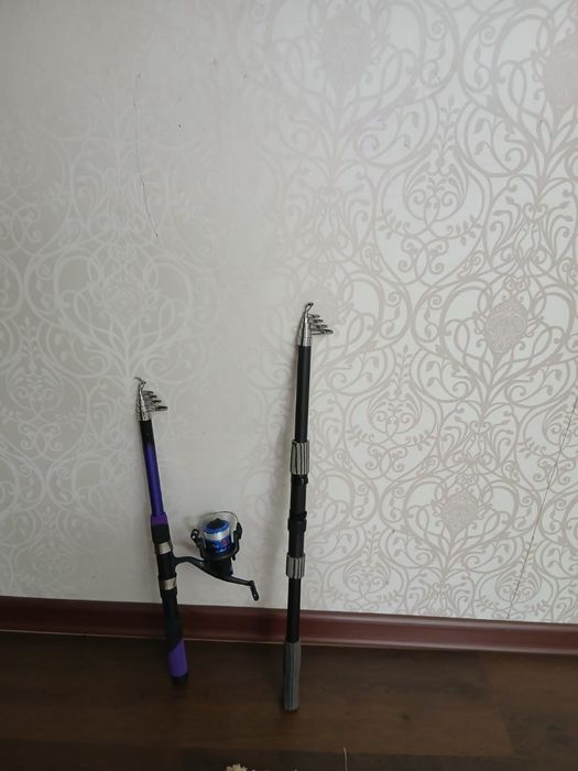 2 телескопических спининга