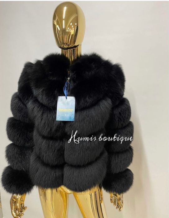 Най- висок клас палта от естесъвен косъм лисица!