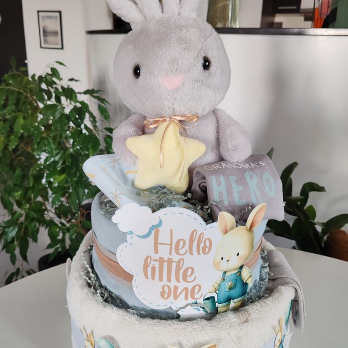 Tort din scutece pentru Nou Născuți