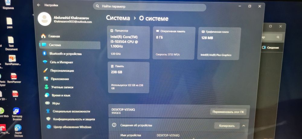 Samsung Flex  8GB 256SSD i5 1035G4 Qled ekran