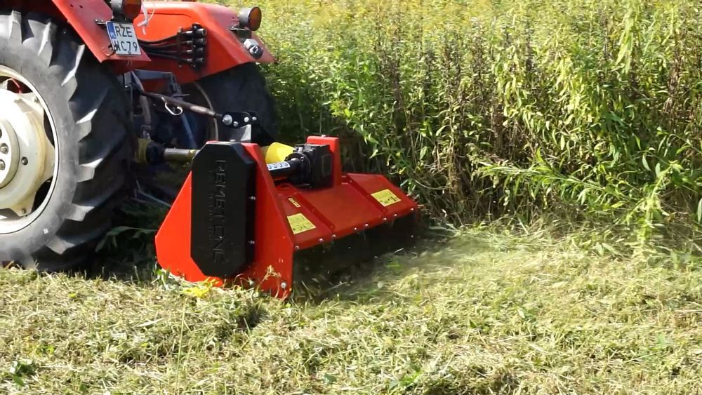 tocător resturi vegetale fms 160 la tractor