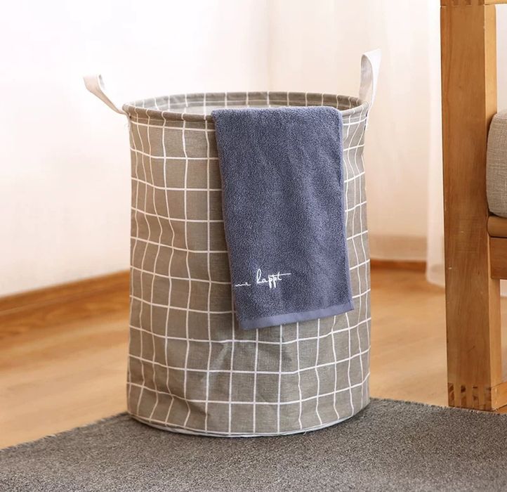 Складная корзина для белья и игрушек