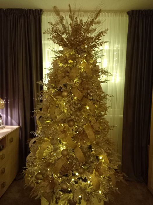 Decorațiuni/ornamente (292 bucăți) pentru Crăciun