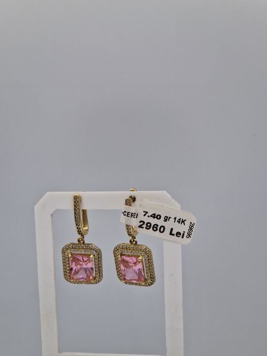 Cercei Aur 14k Greutate 7.40gr #25279