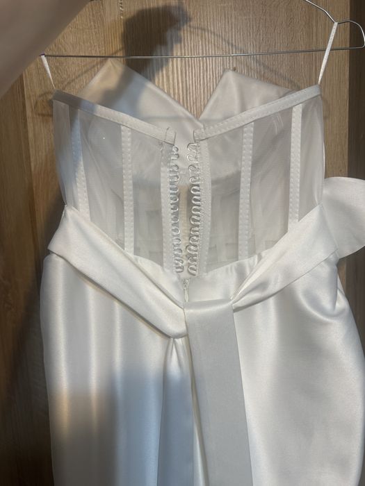 Rochie alba Acob à porter