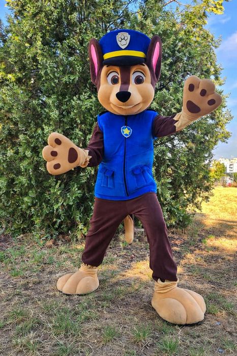 Chase Paw Patrol Costum Mascota Premium Profesional Lux
