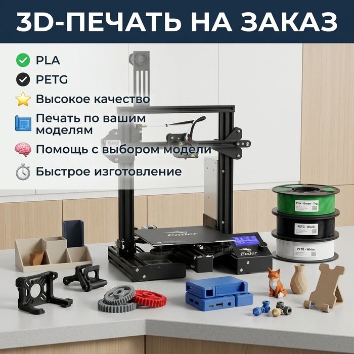 Услуга 3д печати
