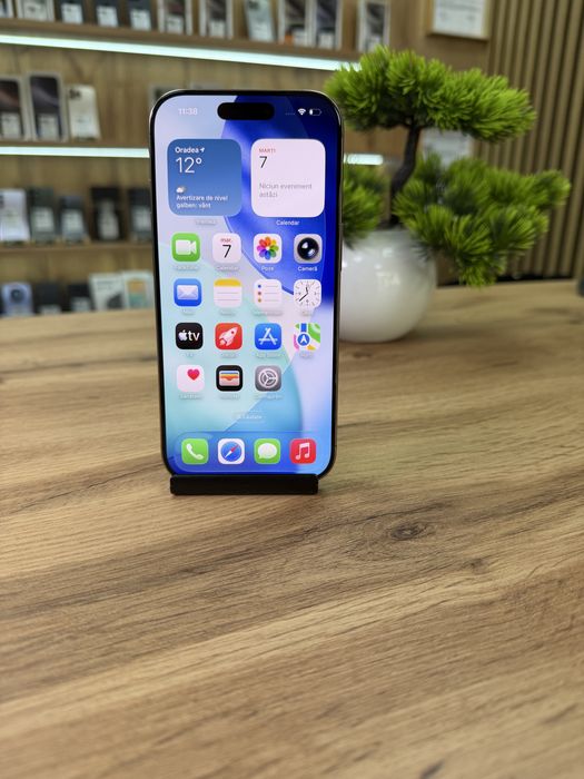 ‼️iPhone 16 Pro 128Gb Desert - Sanatate bat.95% - Garantie 12 luni
