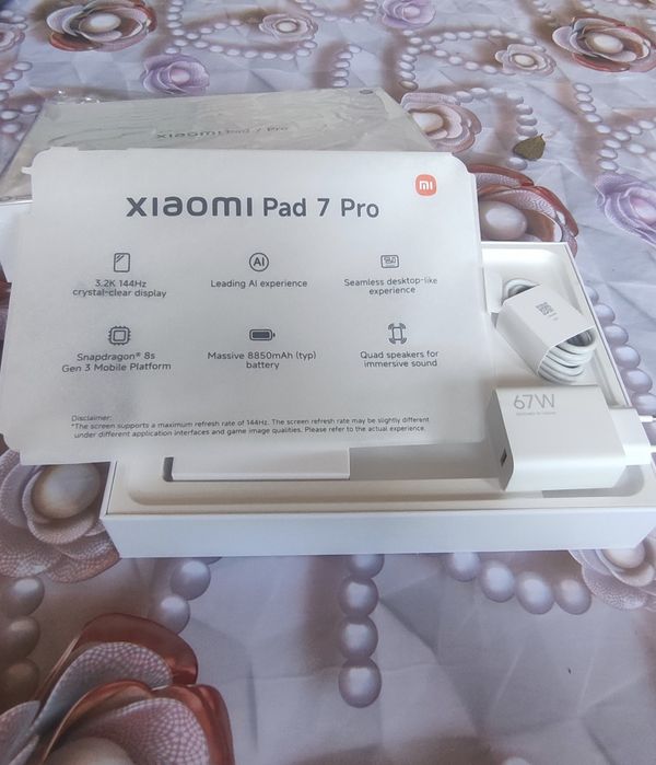 Planshet Xiaomi Pad 7 pro 12+12/ 512 GB Планшет