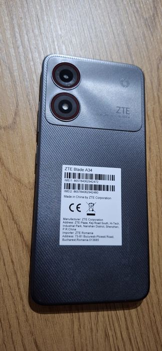 ZTE BLADE A34 stare foarte bună