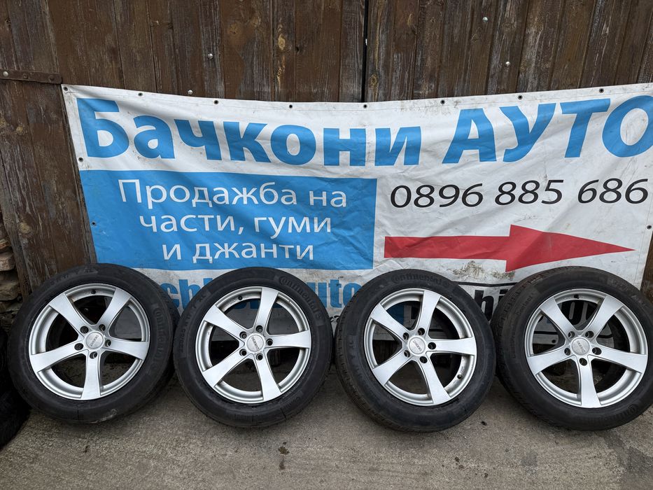 17 5х120 джанти с летни гуми