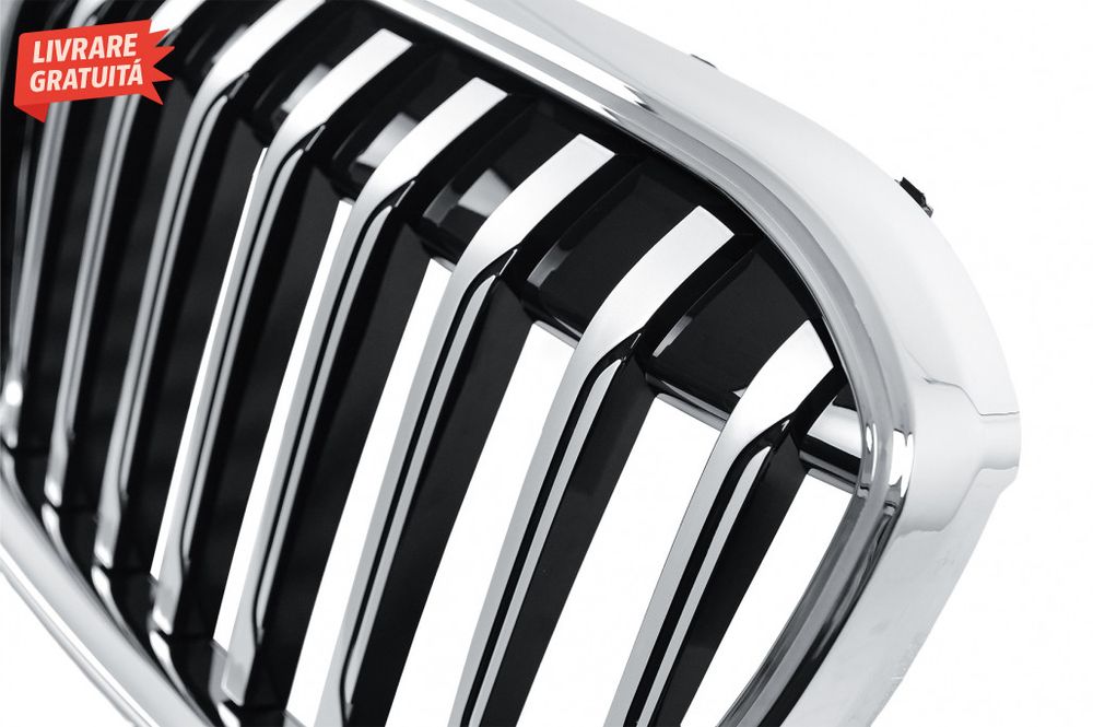 Grila Centrala BMW Seria 7 G11 G12 LCI (2020-2022 ) cu LED