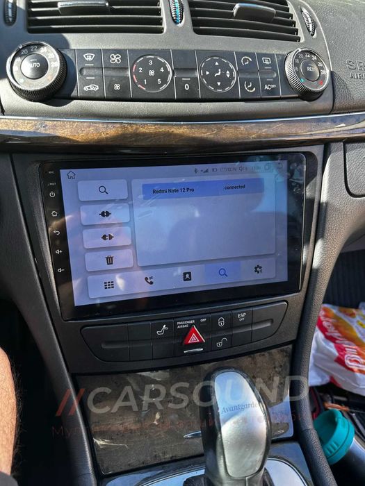 Mercedes W211 - 9" Мултимедия Android 14 Мерцедес Навигация Андроид