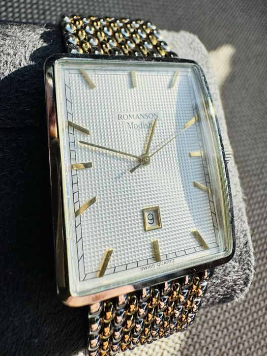 Ceas Romanson Modish Dm5163m-ls Swiss Quartz , cadran 36mm