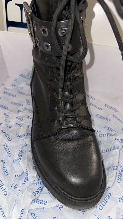 Botine Guess negre