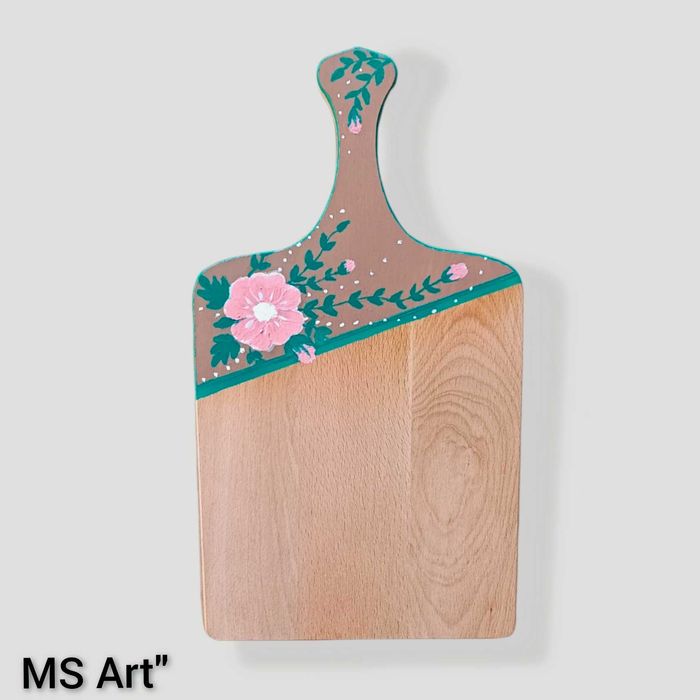 Ръчно рисувани дървени дъски