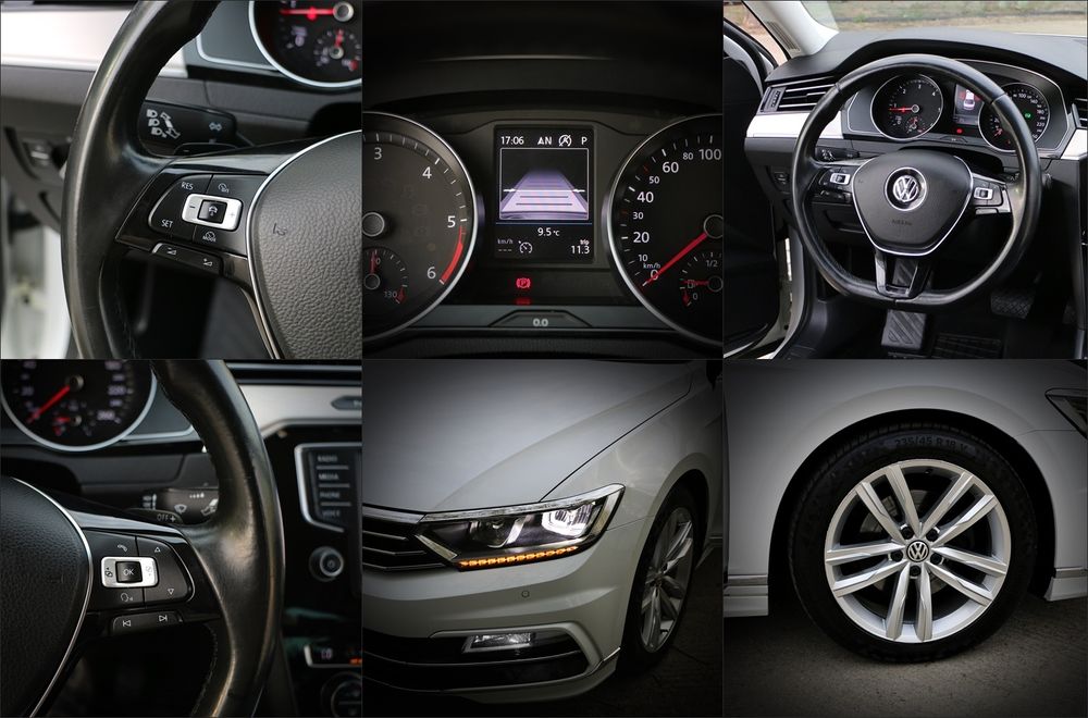 VW Passat B8 Rline~2.0 150 CP fără adblue~DSG~Fab 2017~ACC~Full Led