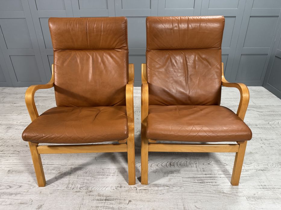 Датски кожени кресла Stouby Д1119