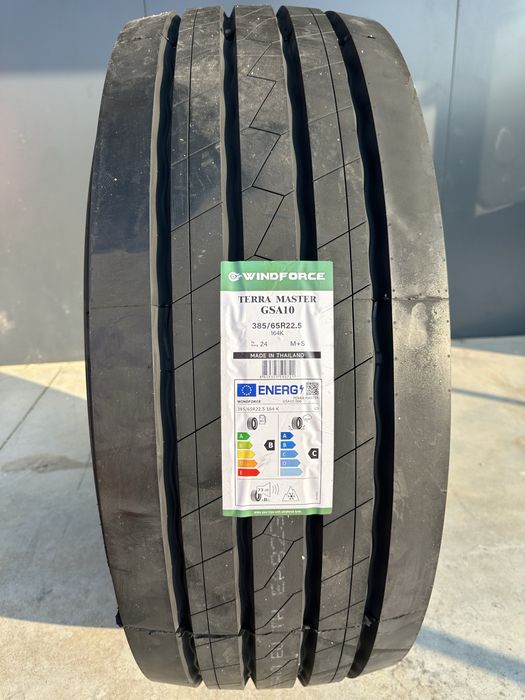 Нови Тежкотоварни Гуми WINDFORCE TERRA MASTER GSA10 385/65R22.5 164K