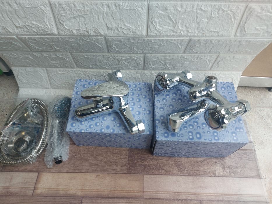 НОВО!!!Смесители за кухня и баня на 16см.