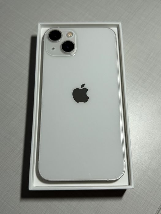 iPhone 13, Starlight, 128GB, condiție excelentă