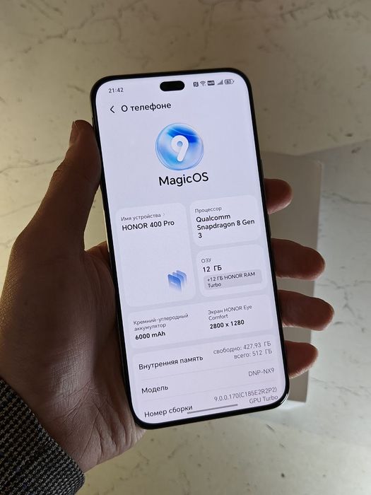 Honor 400 Pro 512Gb IDEAL Sotlad