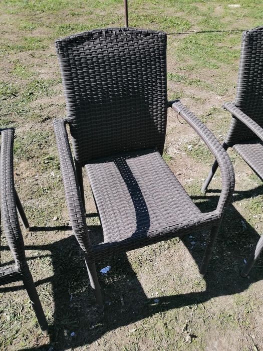 Scaune grădină, 3 buc.